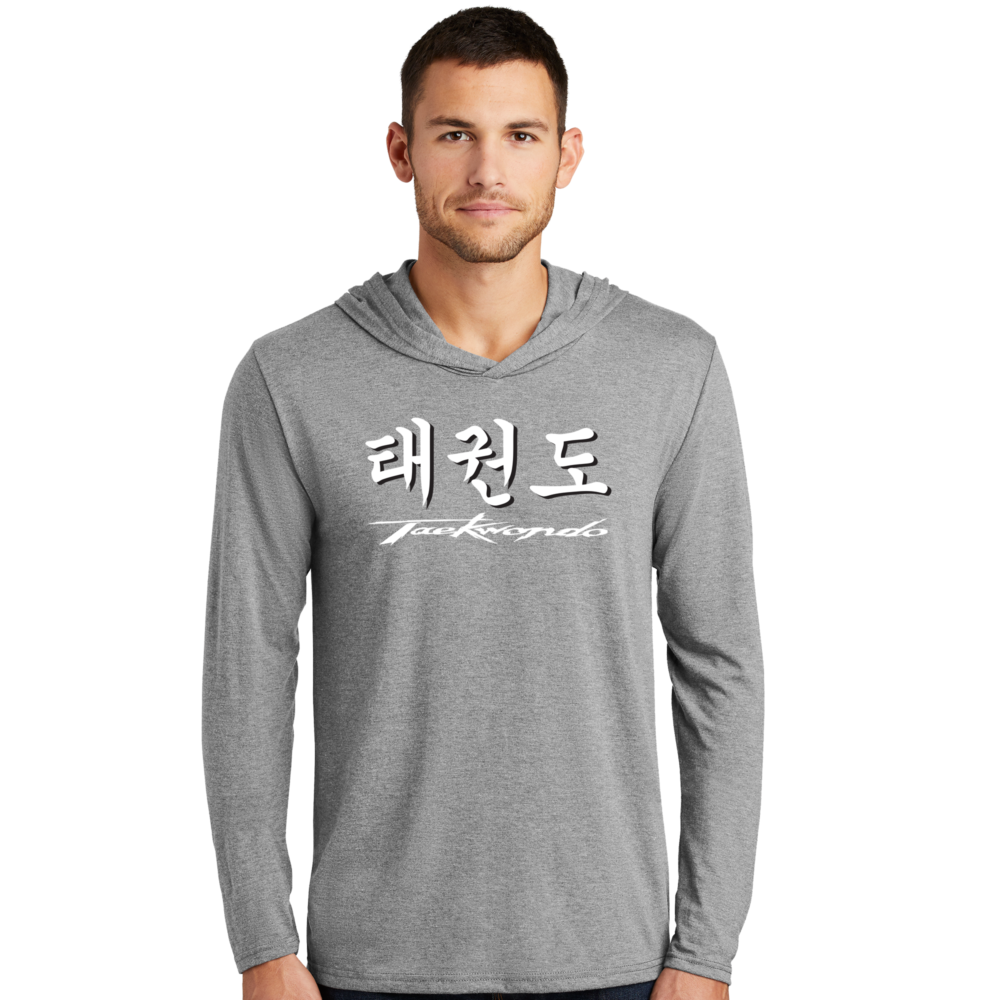 Taekwondo Hooded Long Sleeve Tee