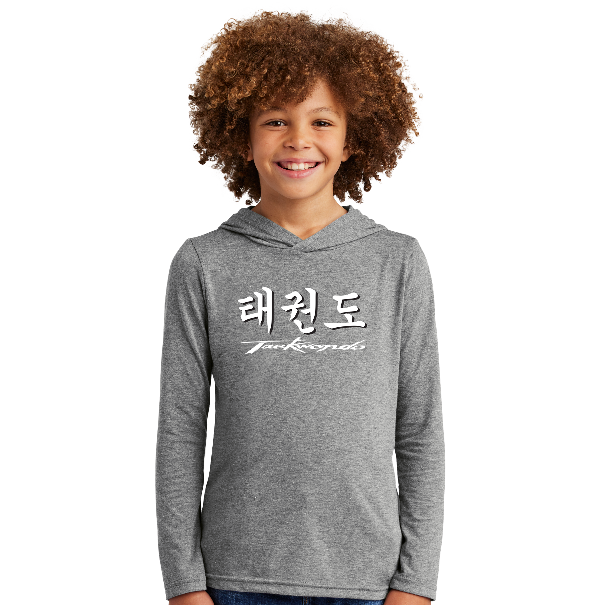 Taekwondo Hooded Long Sleeve Tee