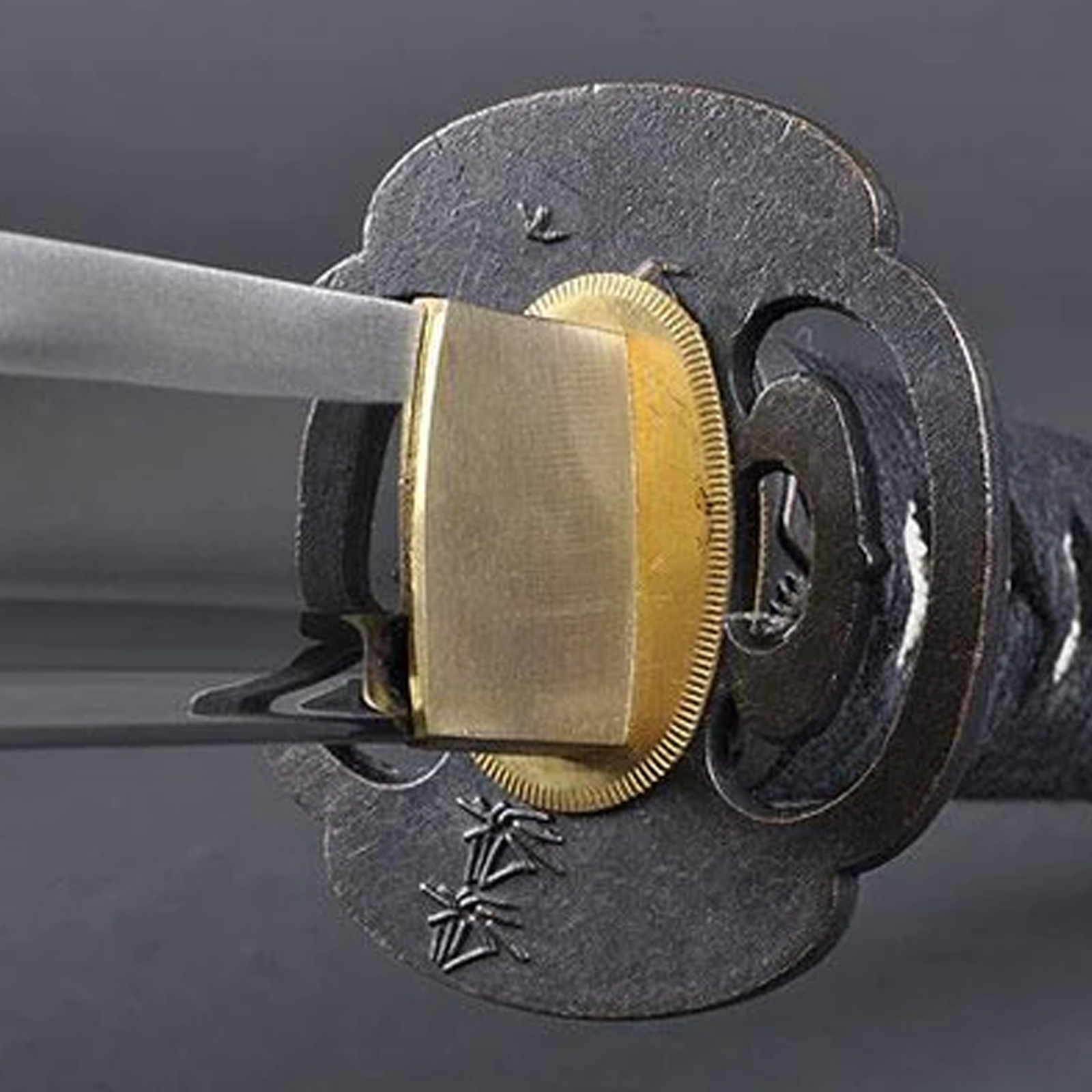 Japanese Samurai Sword-Bamboo Design