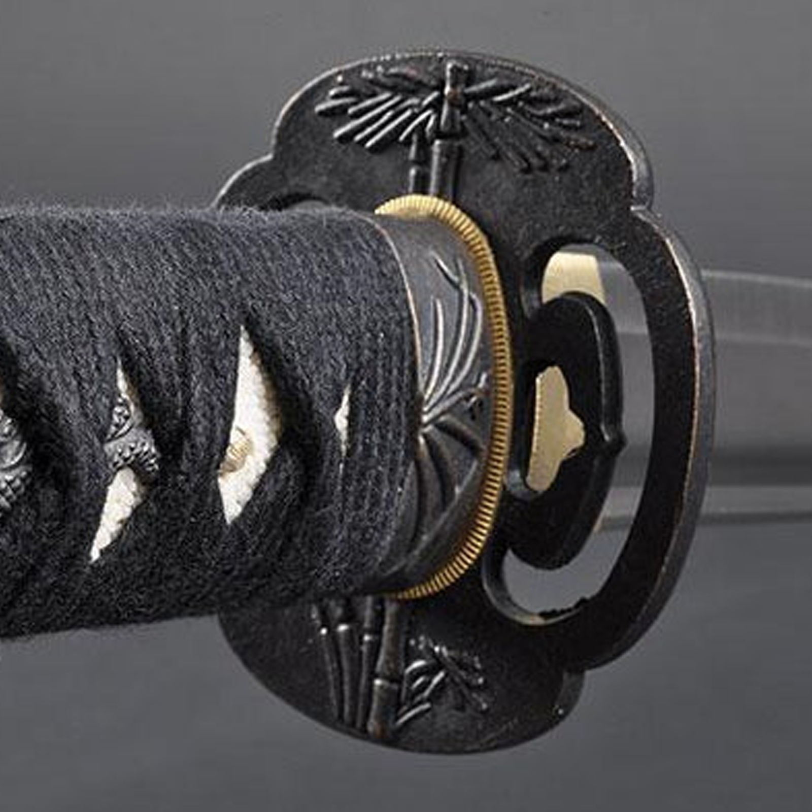 Japanese Samurai Sword-Bamboo Design