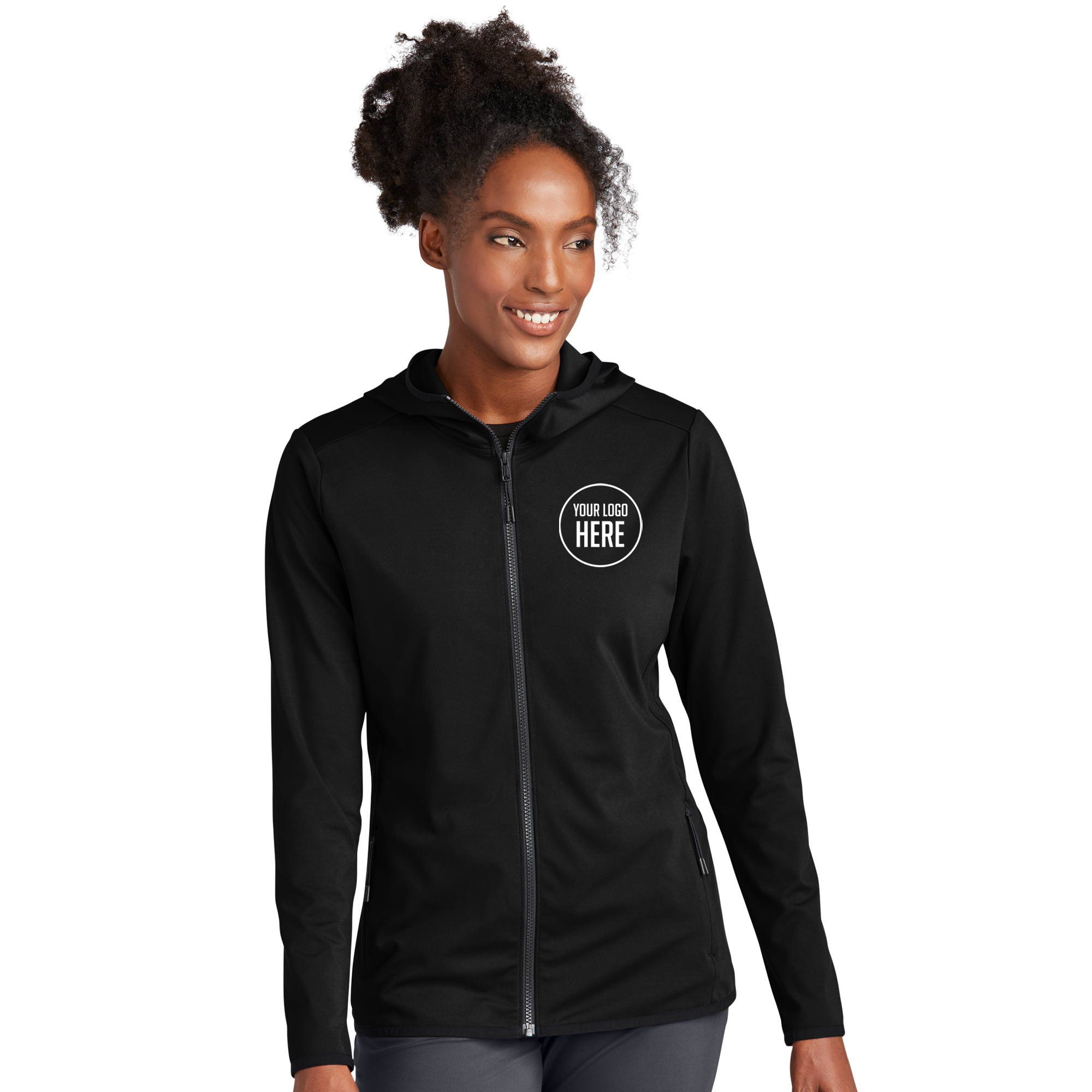 Circuit Ladies Hooded Full-Zip