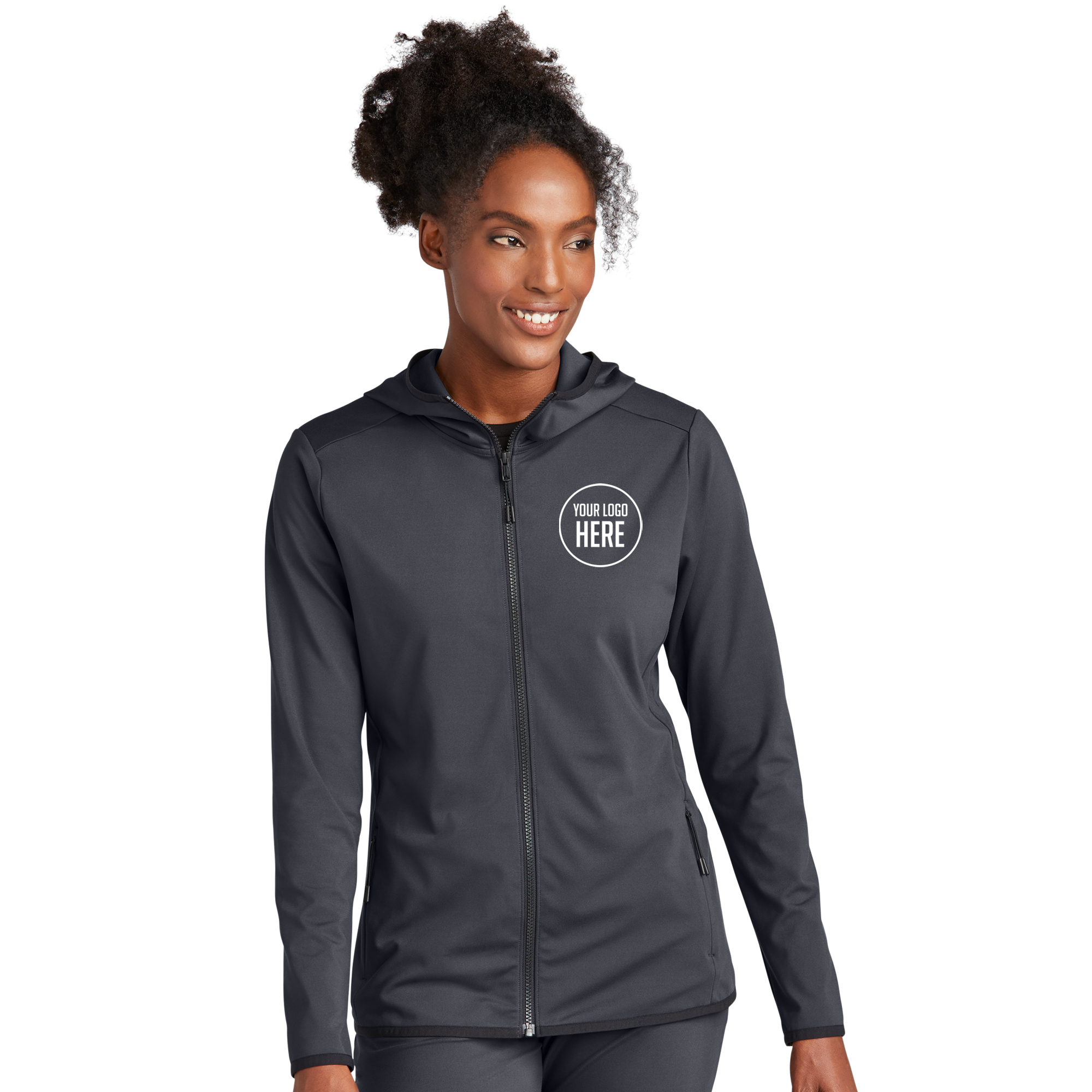 Circuit Ladies Hooded Full-Zip