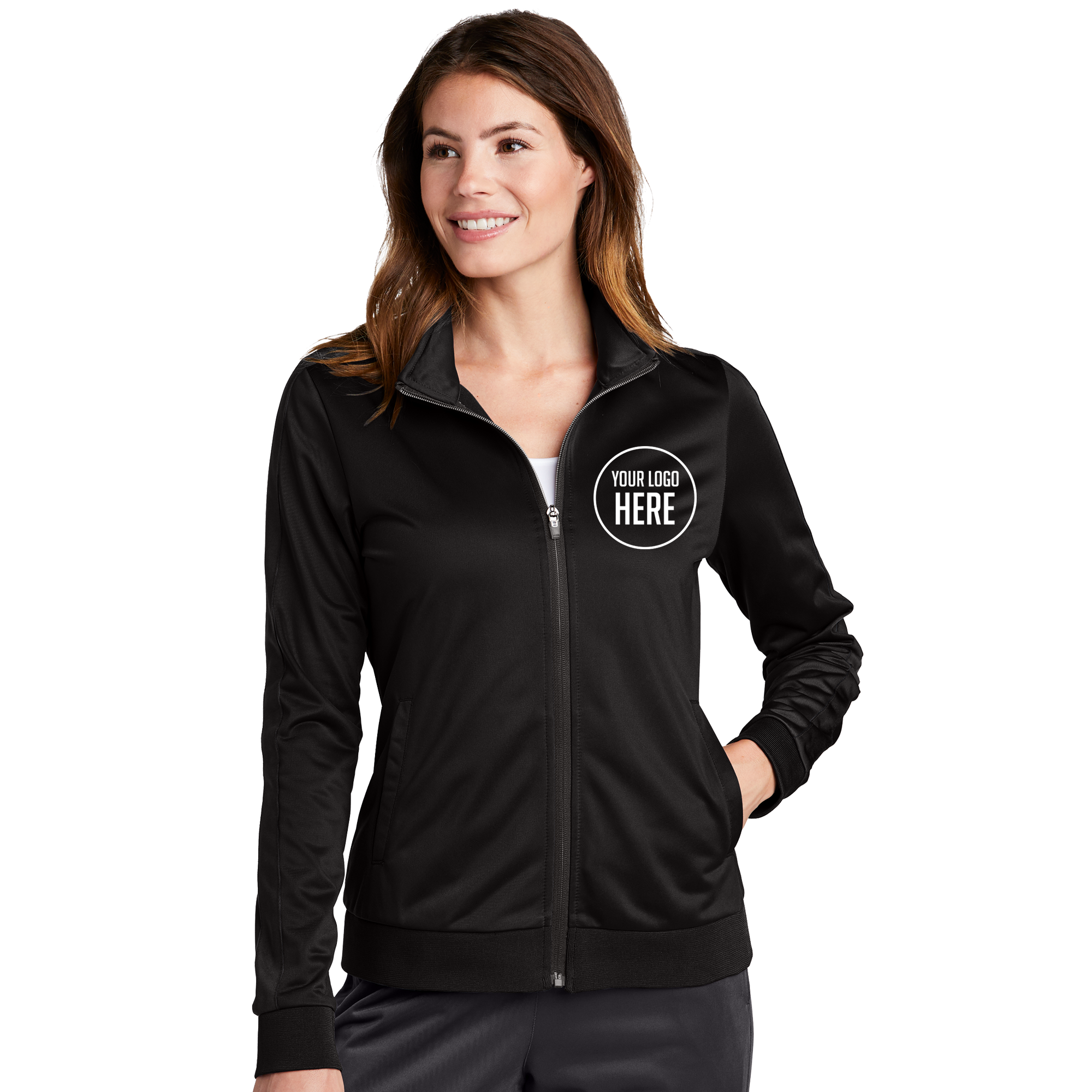 Sport-Tek® Ladies Track Jacket