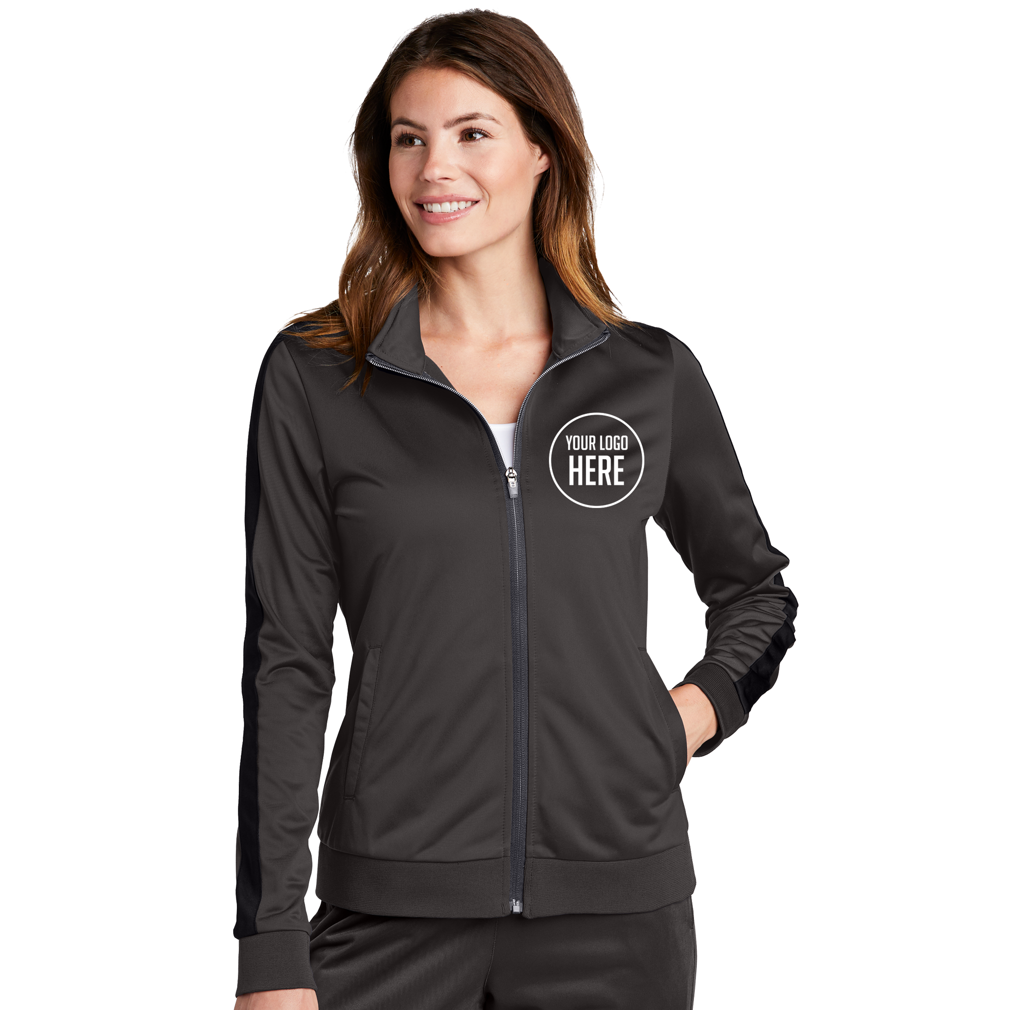 Sport-Tek® Ladies Track Jacket