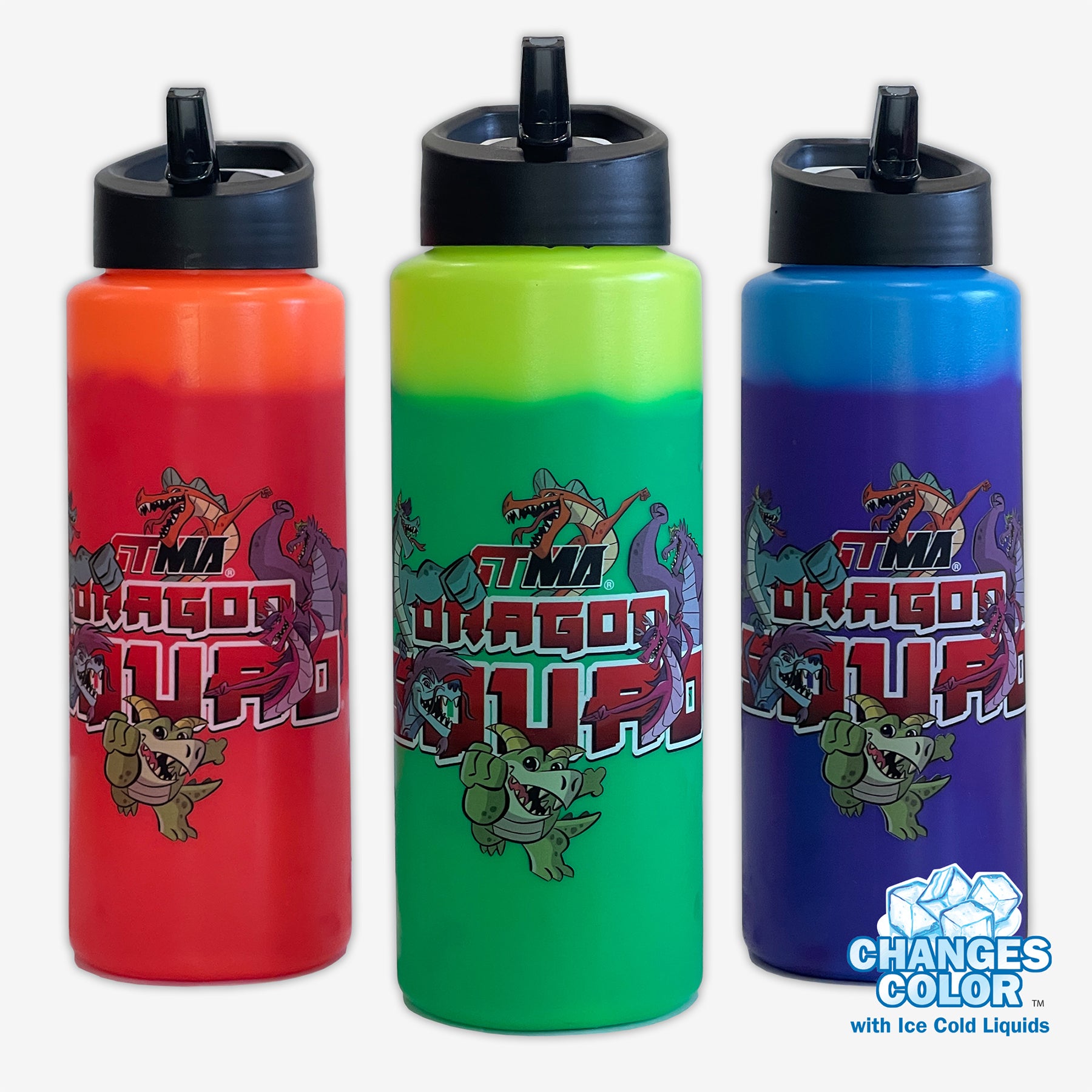 Water bottle Dragon Squad