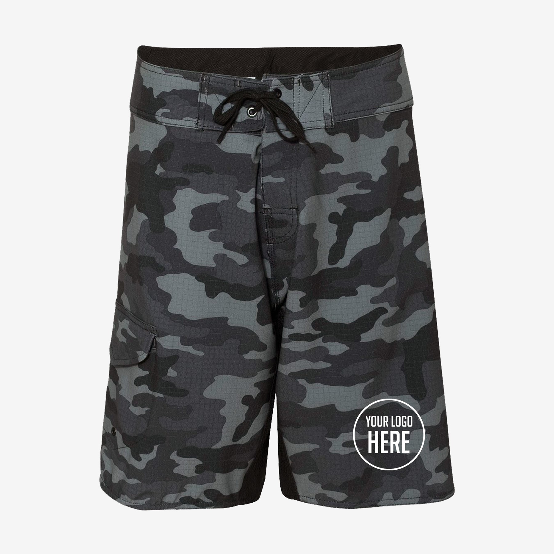 Shorts-9371-BlackCamo-Front