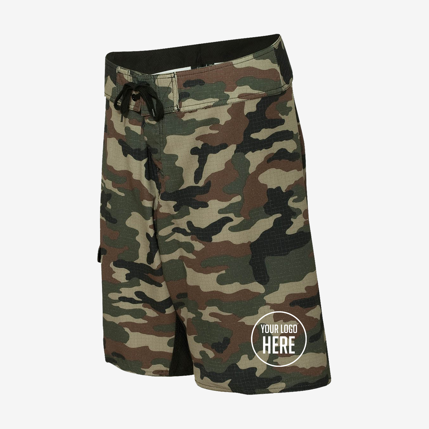 Shorts-9371-GreenCamo-Side