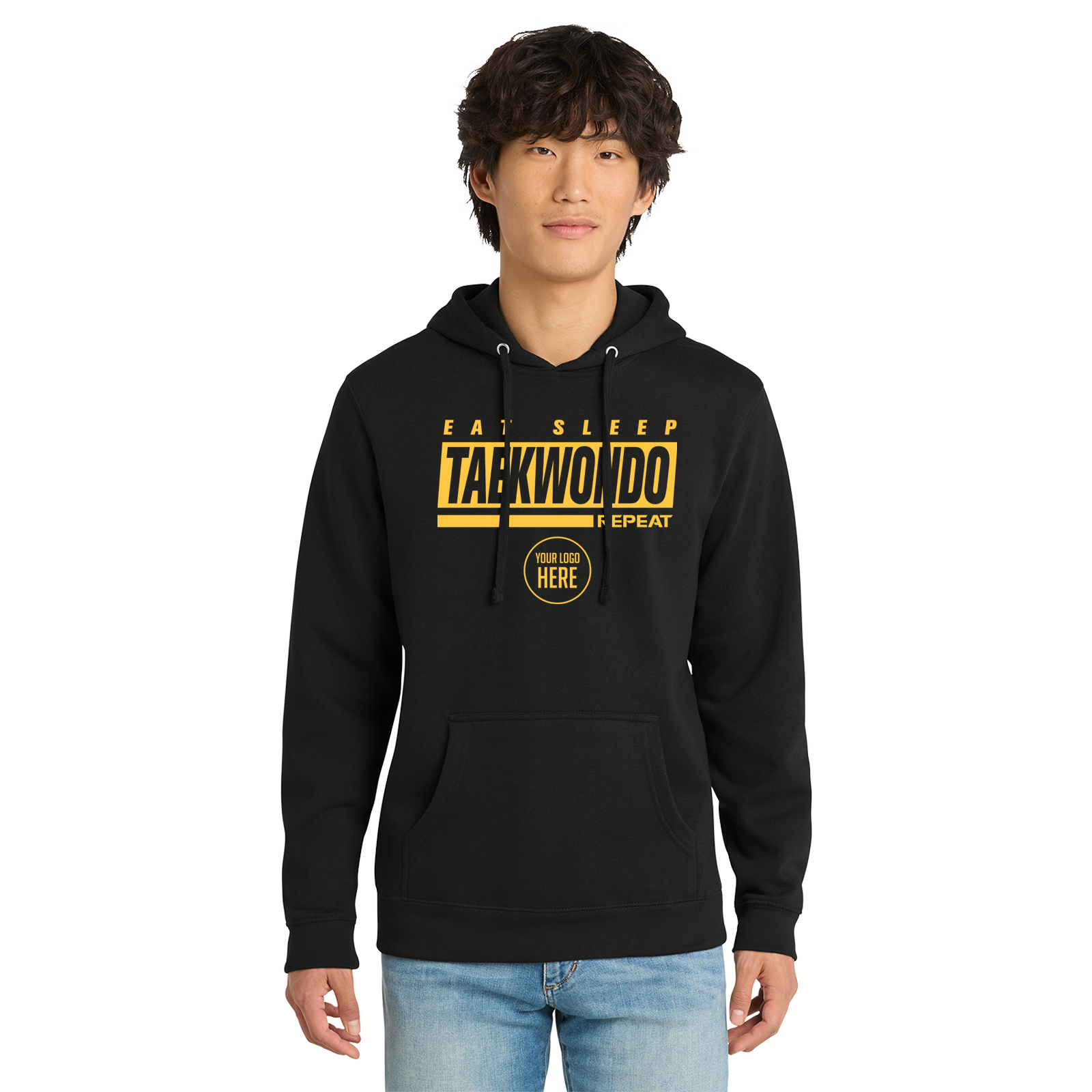 Hooded Sweatshirt Eat, Sleep, Taekwondo