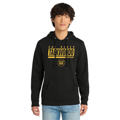 Hooded Sweatshirt Eat, Sleep, Taekwondo