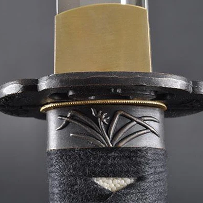 KMA - Japanese Samurai Sword Bamboo Design