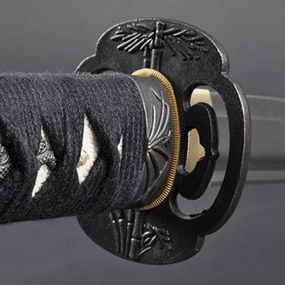 KMA - Japanese Samurai Sword Bamboo Design