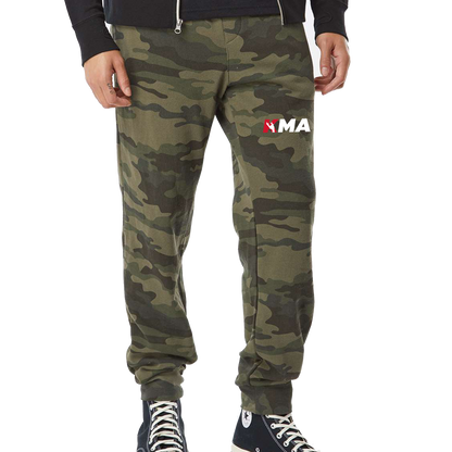 KMA Camo Fleece Pants Black Camo