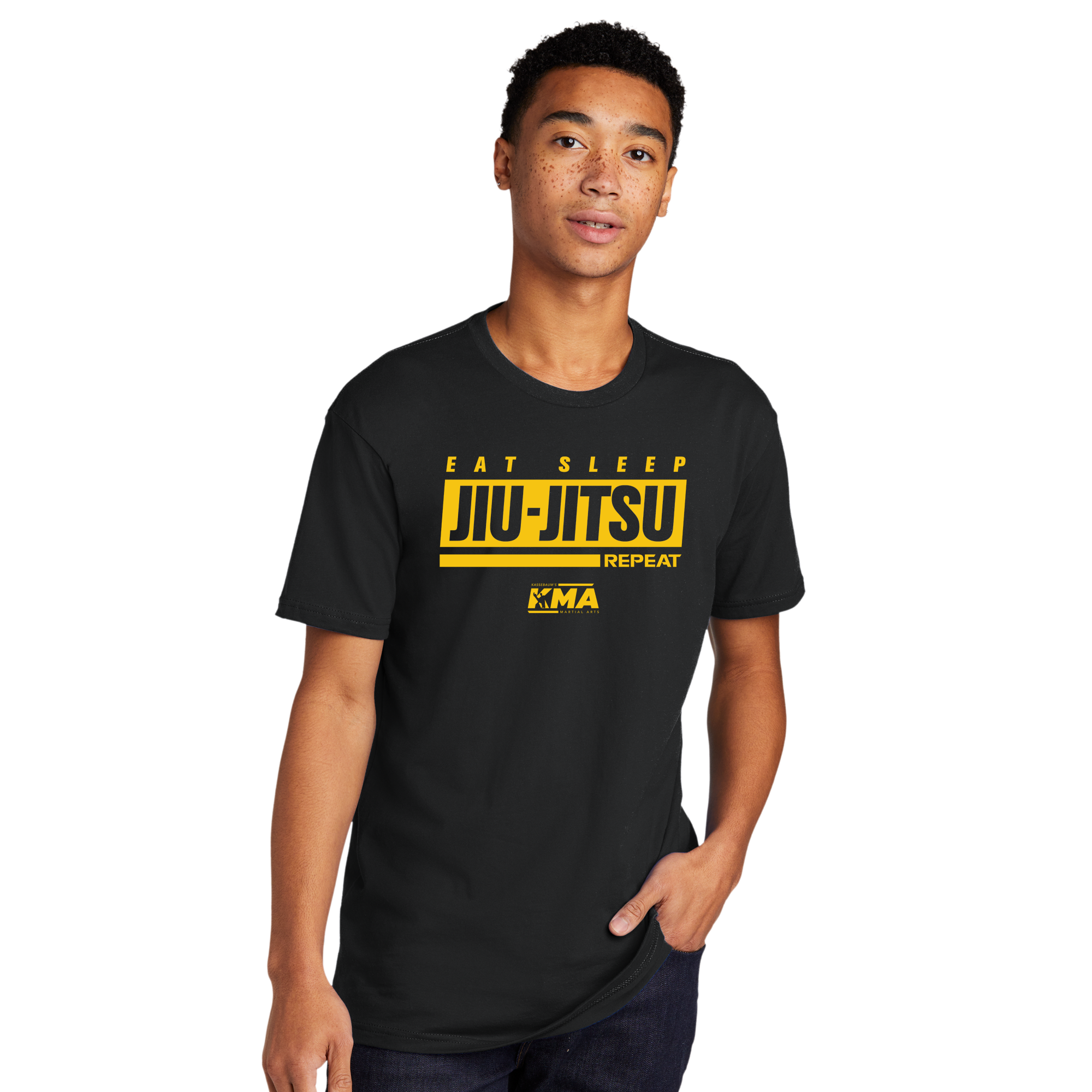 KMA T-Shirt Eat Sleep Jiu-Jitsu