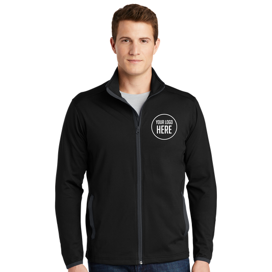 Sport-Tek® Contrast Full-Zip Jacket